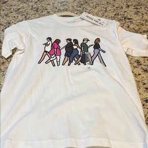 Uniqlo Peace For All  Graphic T-Shirt - White